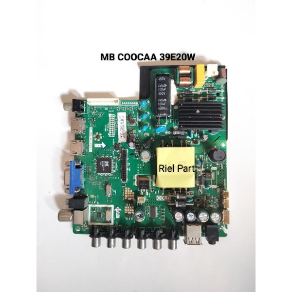 MB - MAINBOARD - MODULE MOTHERBOARD MESIN TV LED COOCAA 39E20W - 39E20 - 39 E 20 W