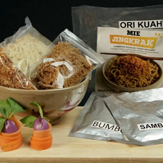 

MIE JINGKRAK ORI KUAH
