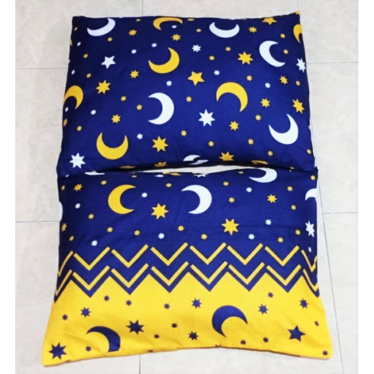 sarung bantal resleting dan sarung guling karakter murah lembut / grosir sarung bantal dan guling mu