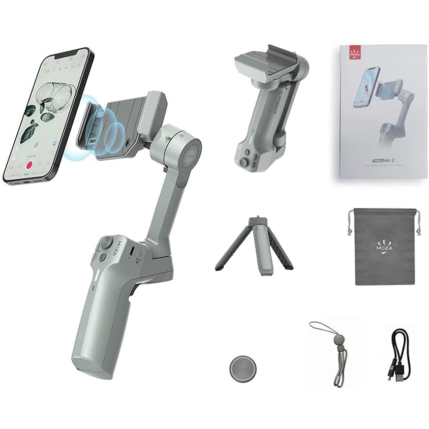 MOZA MINI MX2 - Auto Sense Handheld Smartphone Gimbal Stabilizer