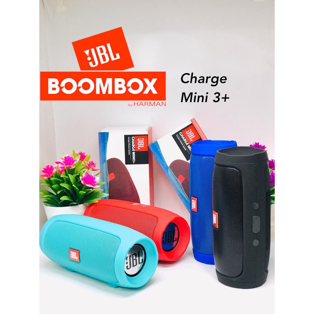 Speaker Charge Mini 3 Plus Splashproof Portable Bluetooth