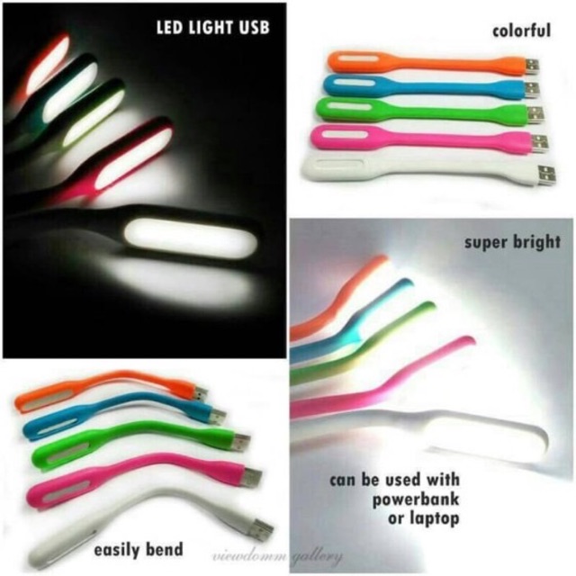 &lt; M.A &gt; Lampu led flexible model sikat gigi