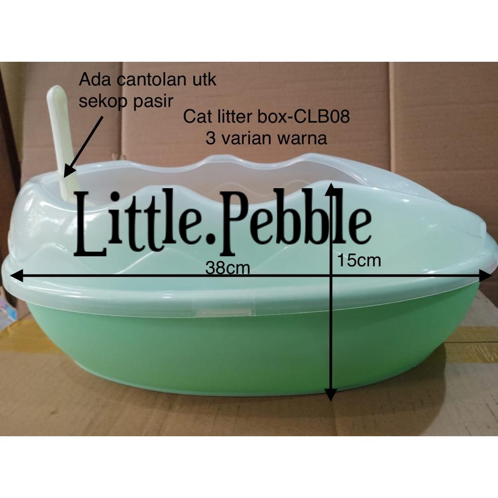 CAT LITTER BOX-BAK PASIR KUCING PUP-CLB08