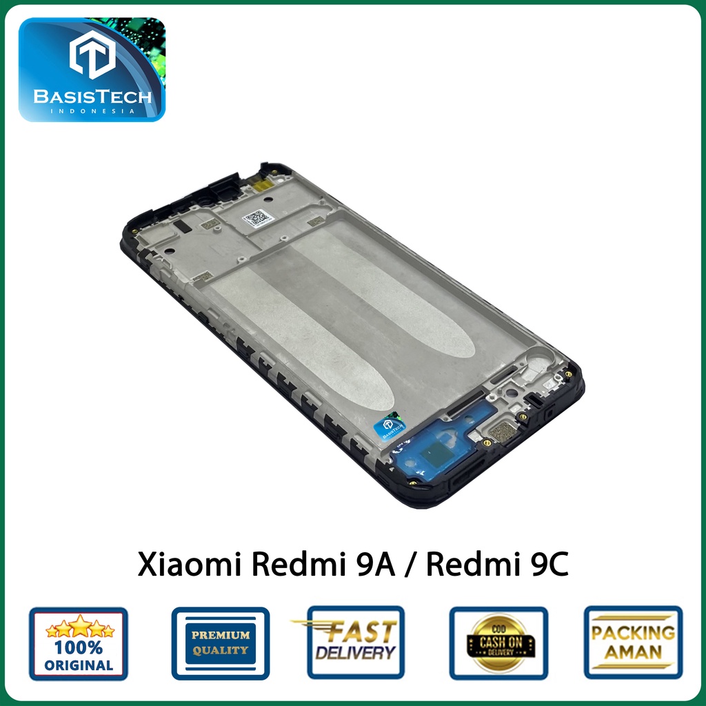 FRAME TATAKAN LCD XIAOMI REDMI 9A REDMI 9C ORIGINAL QUALITY