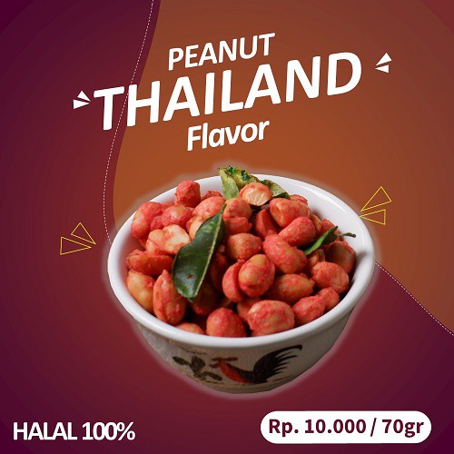 

KACANG THAILAND, KACANG RASA KEKINIAN, PEANUT FLAVOR MURAH ENAK KACANG BERBUMBU