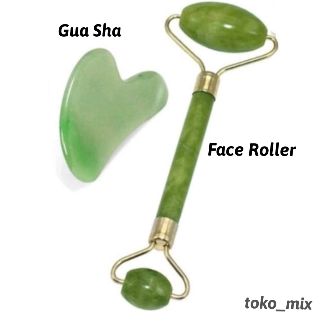 Jade Roller Face Massage Original Giok Stone