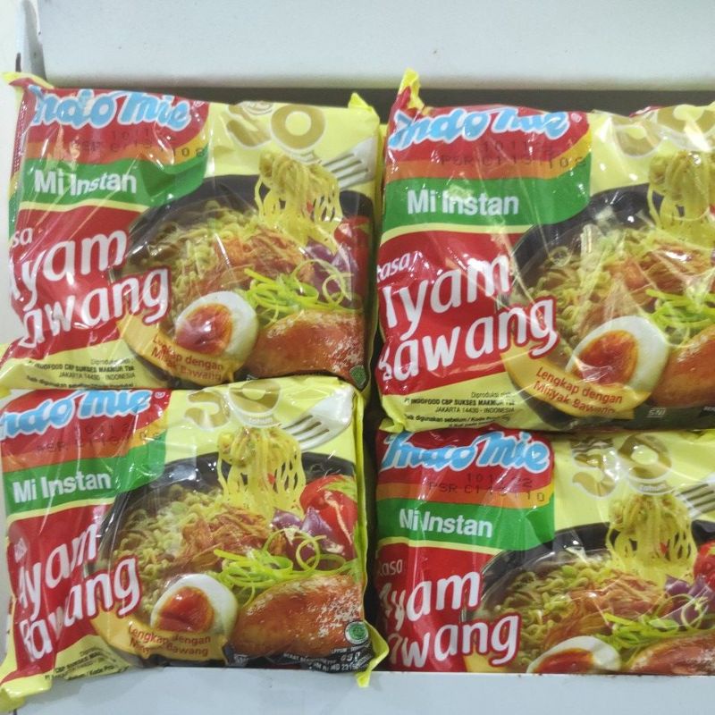 

INDOMIE AYAM BAWANG PERBENDEL ISI 3