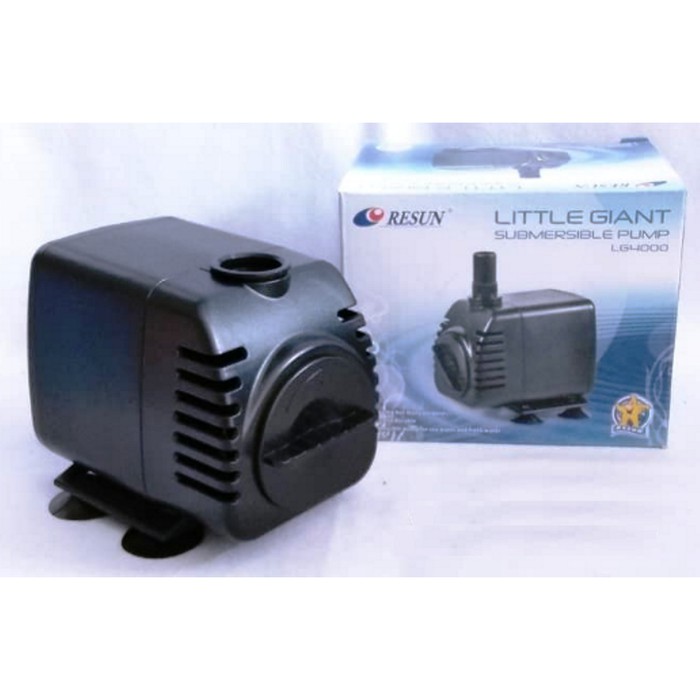 pompa air power head aquarium kolam low watt resun lg 4000