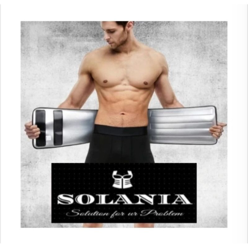 KORSET PELANGSING WAIST SOLANIA SILVER unisex premium