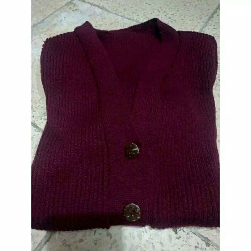 CARDIGAN RAJUT WANITA || CARDY GET 7  || OUTER CARDY KANCING BATOK