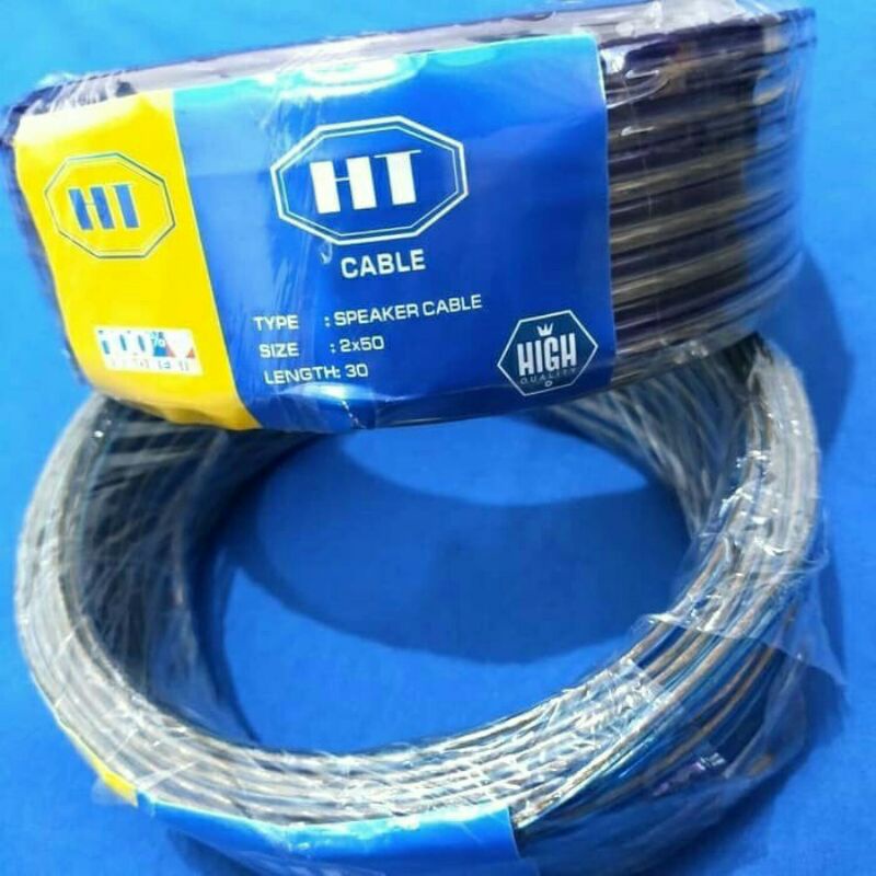 kabel listrik transparan