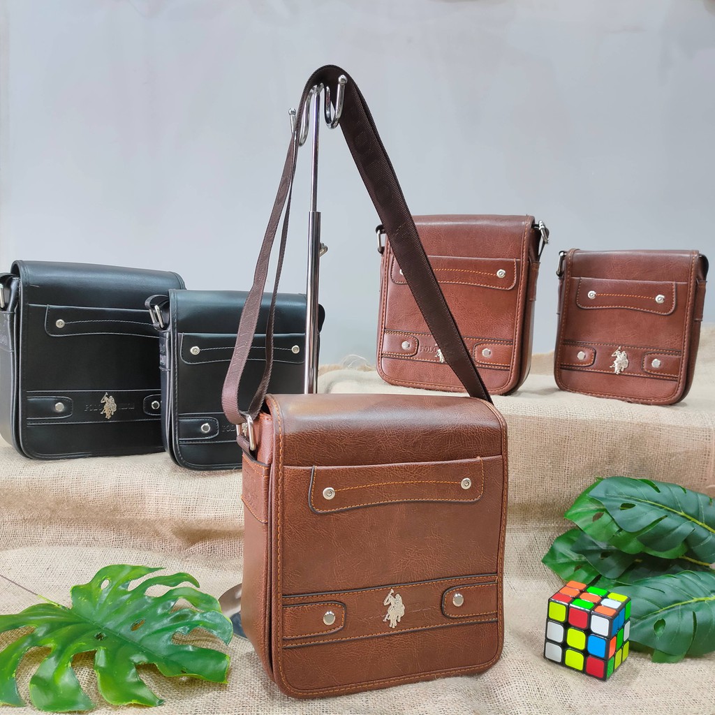 TAS SELEMPANG SLEMPANG PRIA POLO WISDOM 5560