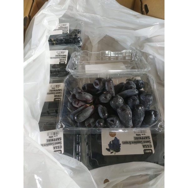 

Anggur Sweet Sapphire 1 Dus (Isi : 10 Pack) Fresh Import