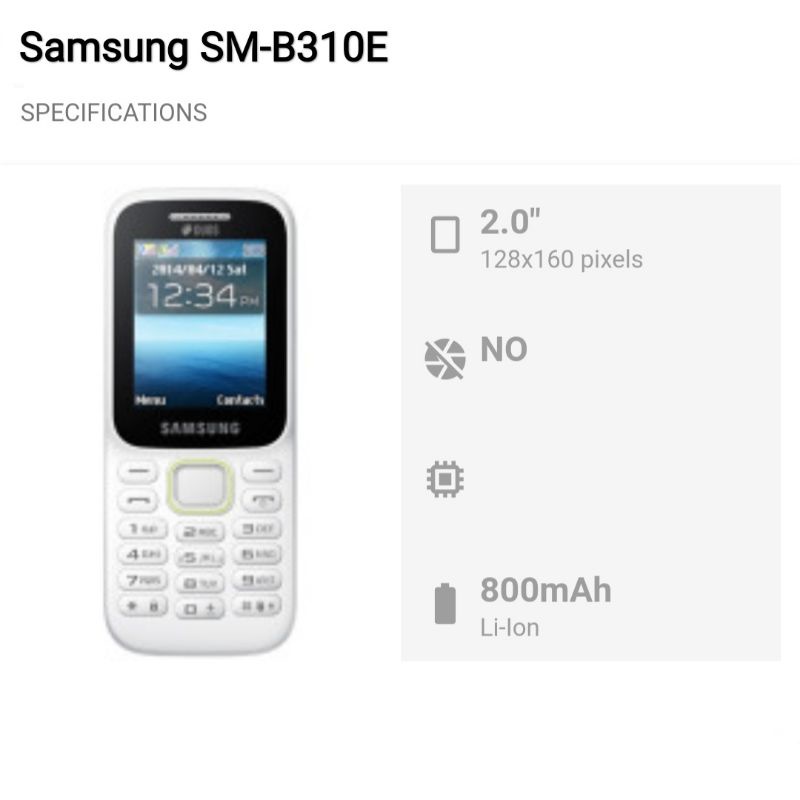 HP Samsung B310E