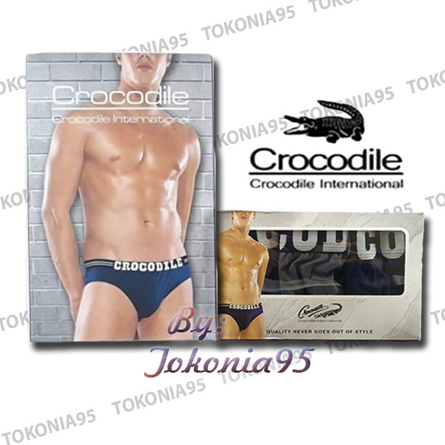 Crocodile Celana Dalam Pria Art 521-251 box isi 3