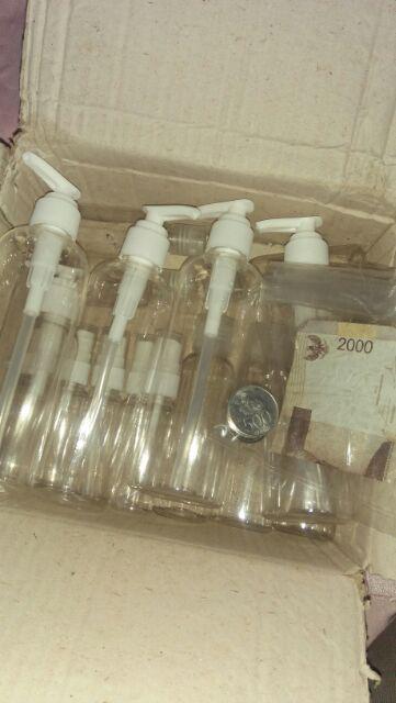 Botol Plastik Pet Tutup Press On 60 Ml Promo Minimal 30 Pcs