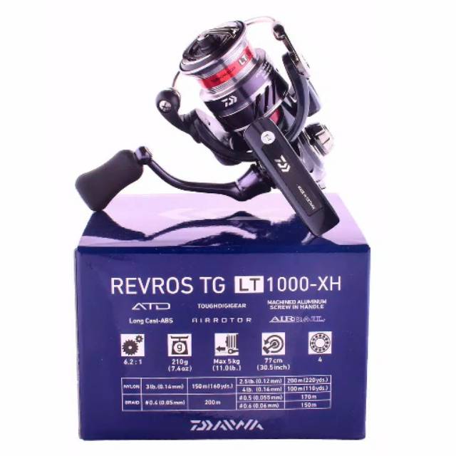 REEL DAIWA REVROS TG LT 1000 XH