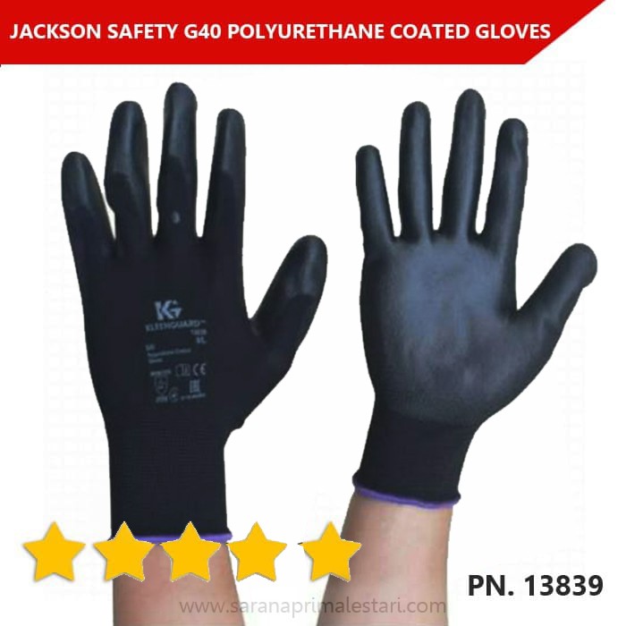 Sarung Tangan Mekanik Kimberly Clark Kleenguard G40 Polyurethane Coated Shopee Indonesia