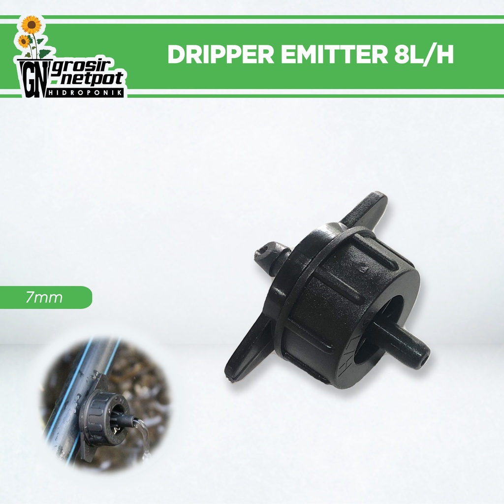 Dripper Emitter 8L/H - Irigasi Tetes