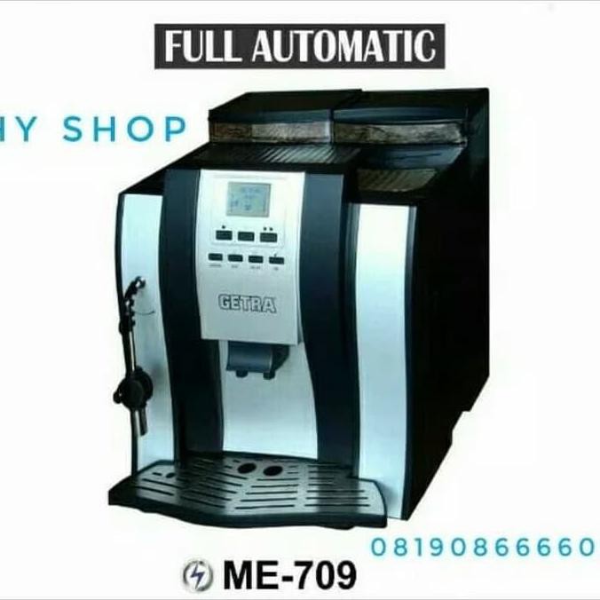 MESIN KOPI GETRA ME-709 FULL AUTOMATIC / MESIN PEMBUAT KOPI MURAH