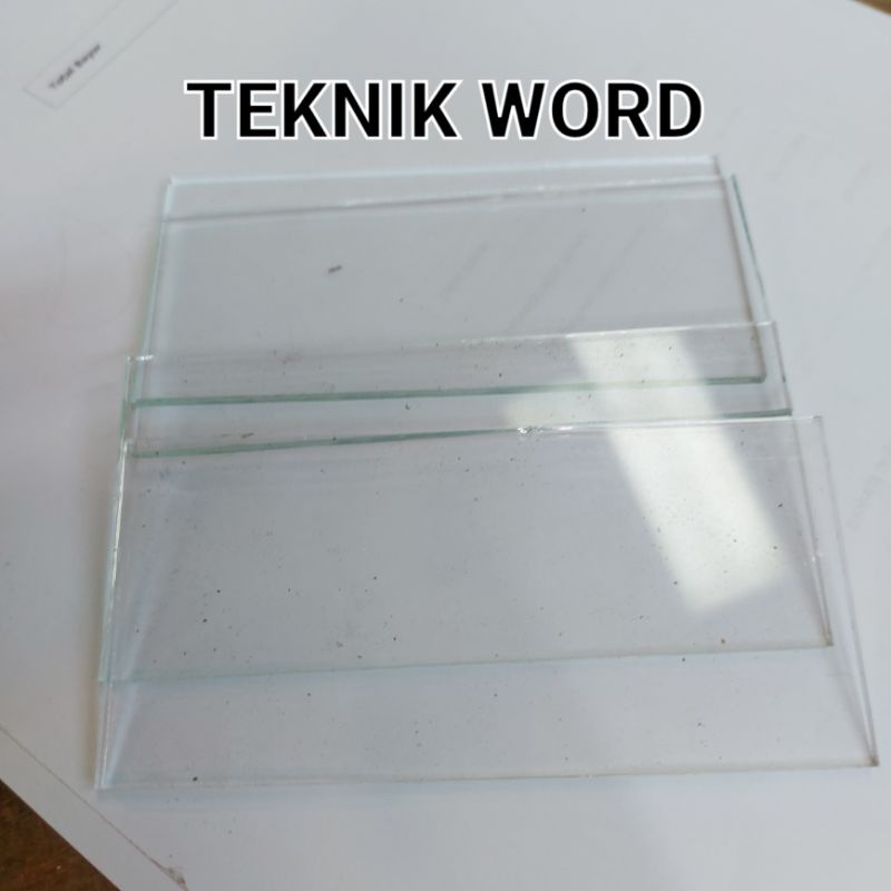 KACA LAS PUTIH / KACA LAS PUTIH BENING