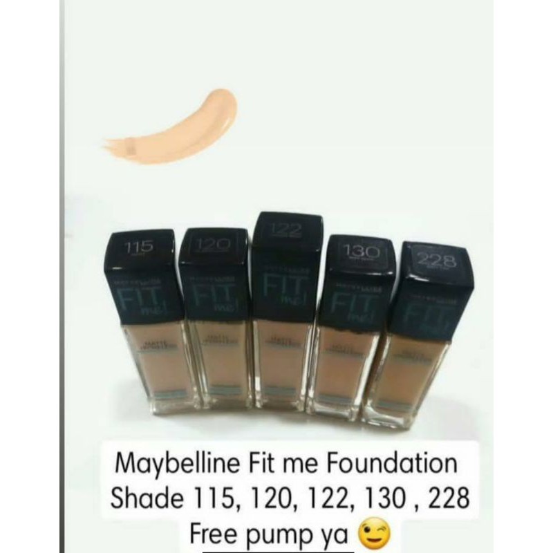 Maybelline Foundation Matte+Poreless