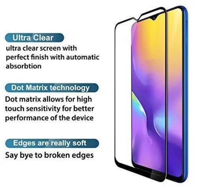 Realme 3/5/6/C2/3pro/5i/5S/C3/5 pro/X/XT/6pro 7i/ C11/ C15/ C17 temperedglass full cover
