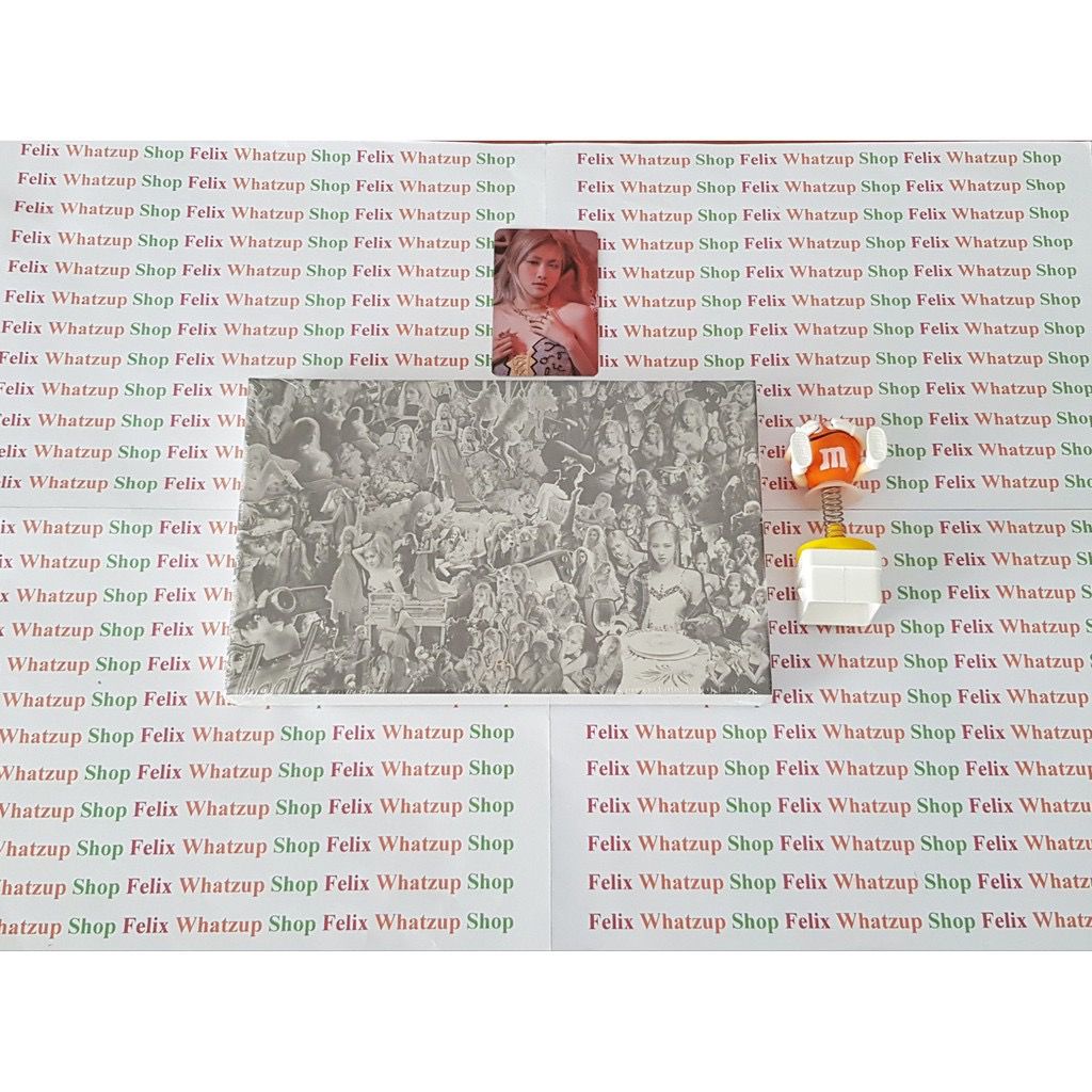 Jual Rose Blackpink R [1st Single Album] Official Album SEALED | Shopee