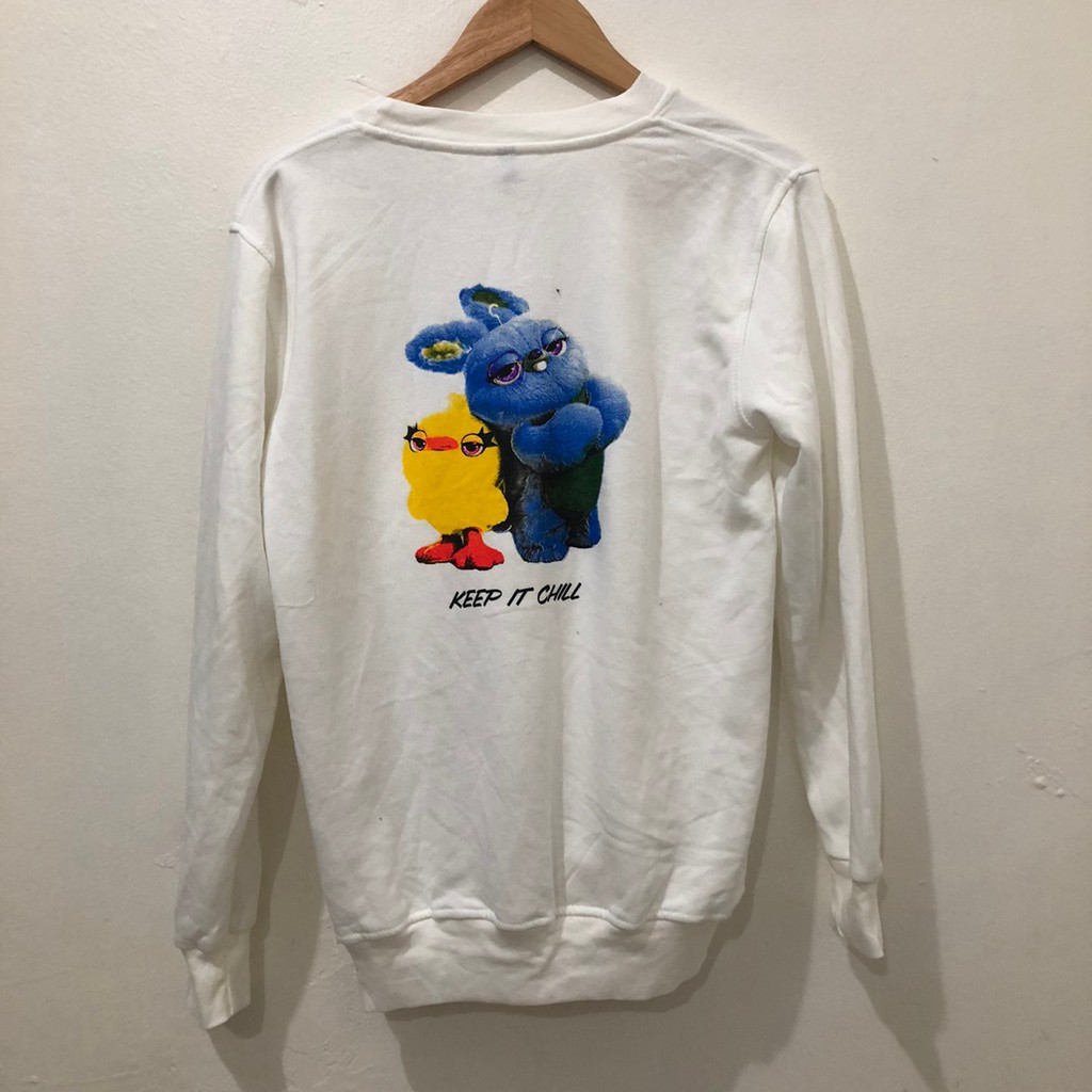 H&amp;M Crewneck Toy Story / Sweater Crewneck HnM Original Sweatshirt Pria Wanita