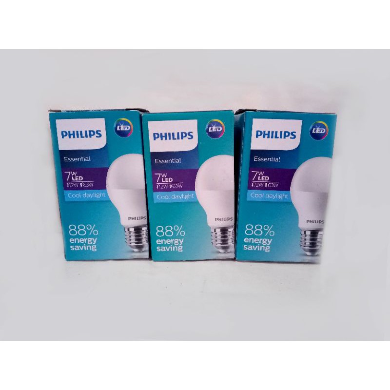 Bohlam Lampu Philips LED Bulb Essential 7 Watt - Lampu Philips LED Bulb Essensial 7Watt