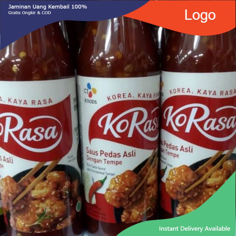 

KORASA SAUS PEDAS ASLI TEMPE 295 GR