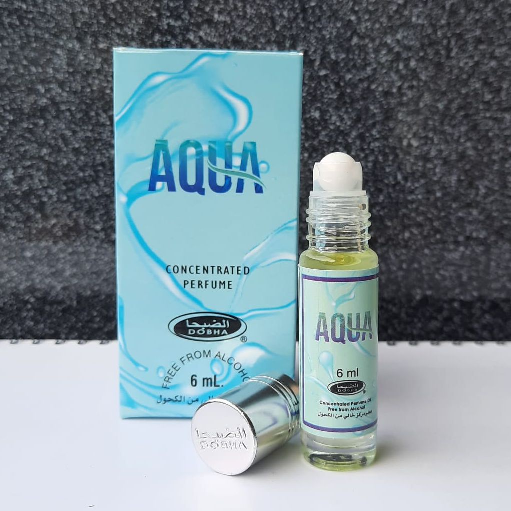 Parfum Dobha AQUA 6ml Roll On Minyak Wangi Non Alkohol