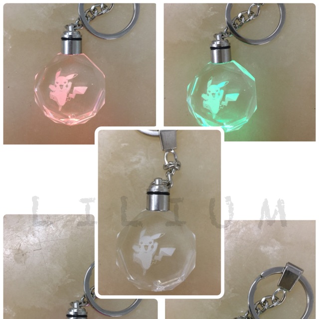 Gantungan kunci / key chain pikachu pokemon