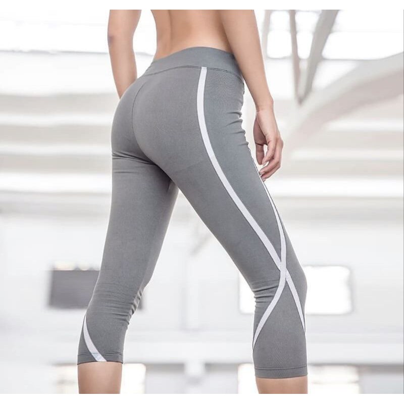 legging senam pendek lis