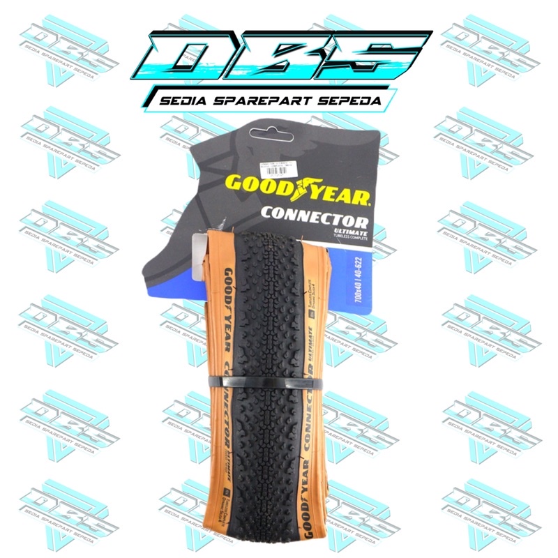 BAN LUAR GOODYEAR CONNECTOR ULTIMATE 700X40C TANWALL 700C GRAVEL 40C