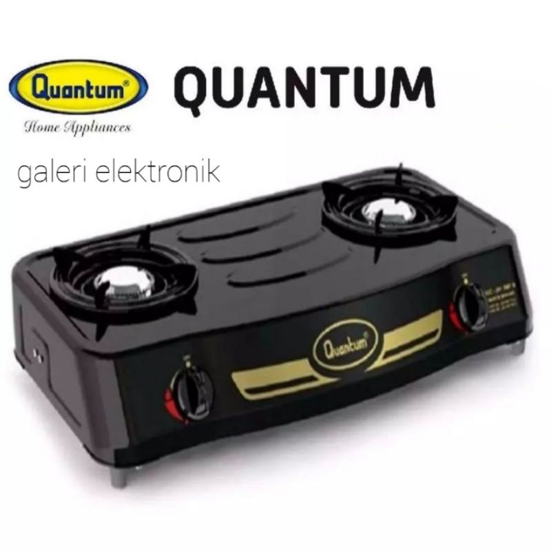 kompor gas 2 tungku Quantum/kompor gas Quantum 2 tungku SNI