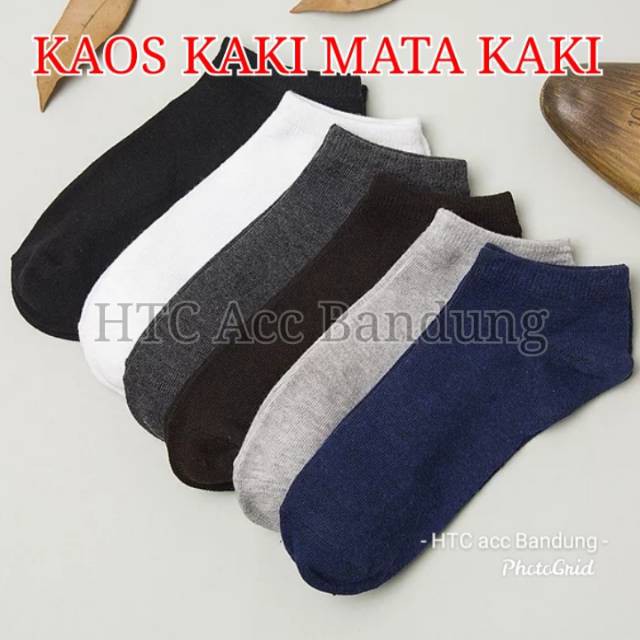 KAOS KAKI MATA KAKI POLOS / Kaos Kaki Semata Kaki / Kaos Kaki Ankle Polo