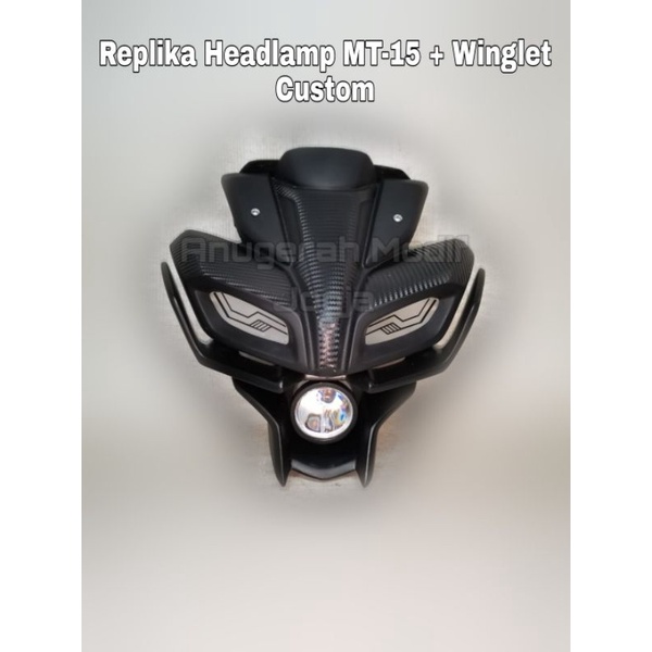 Headlamp ala mt15 winglet