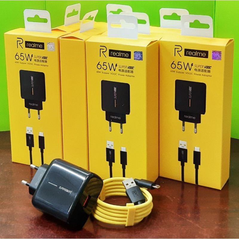 CHARGER REALME X30 CAS REALME 65W SUPER VOOC FAST CHARGING ORI 65W ECER MURAH