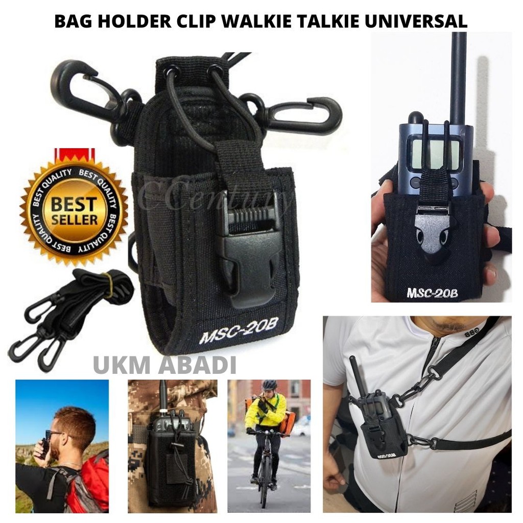 Tempat Holder Clip Bag Protector HT Walkie Talkie For Xiaomi Baofeng HP Etc Universal 111128