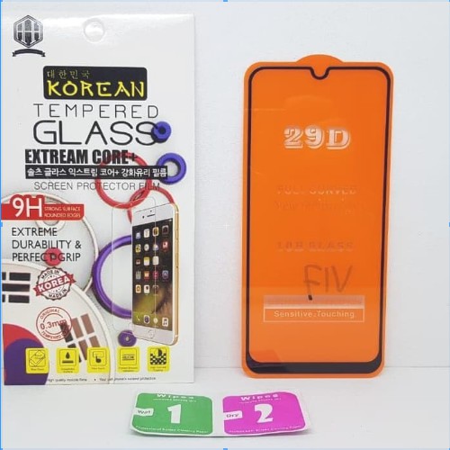 KOREAN Tempered Glass Vivo V17 6.38 inchi FULL SCREEN TG 5D 9D 21D Vivo V17 V1945T FULL LEM