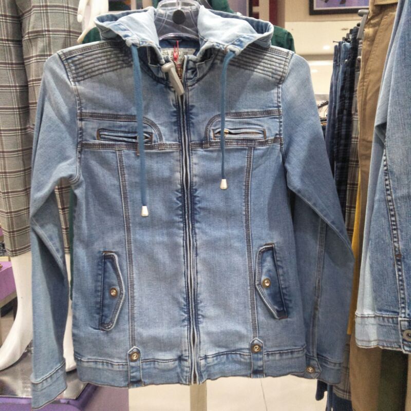 AKO jaket jeans wanita slimfit by AKO ORIGINAL