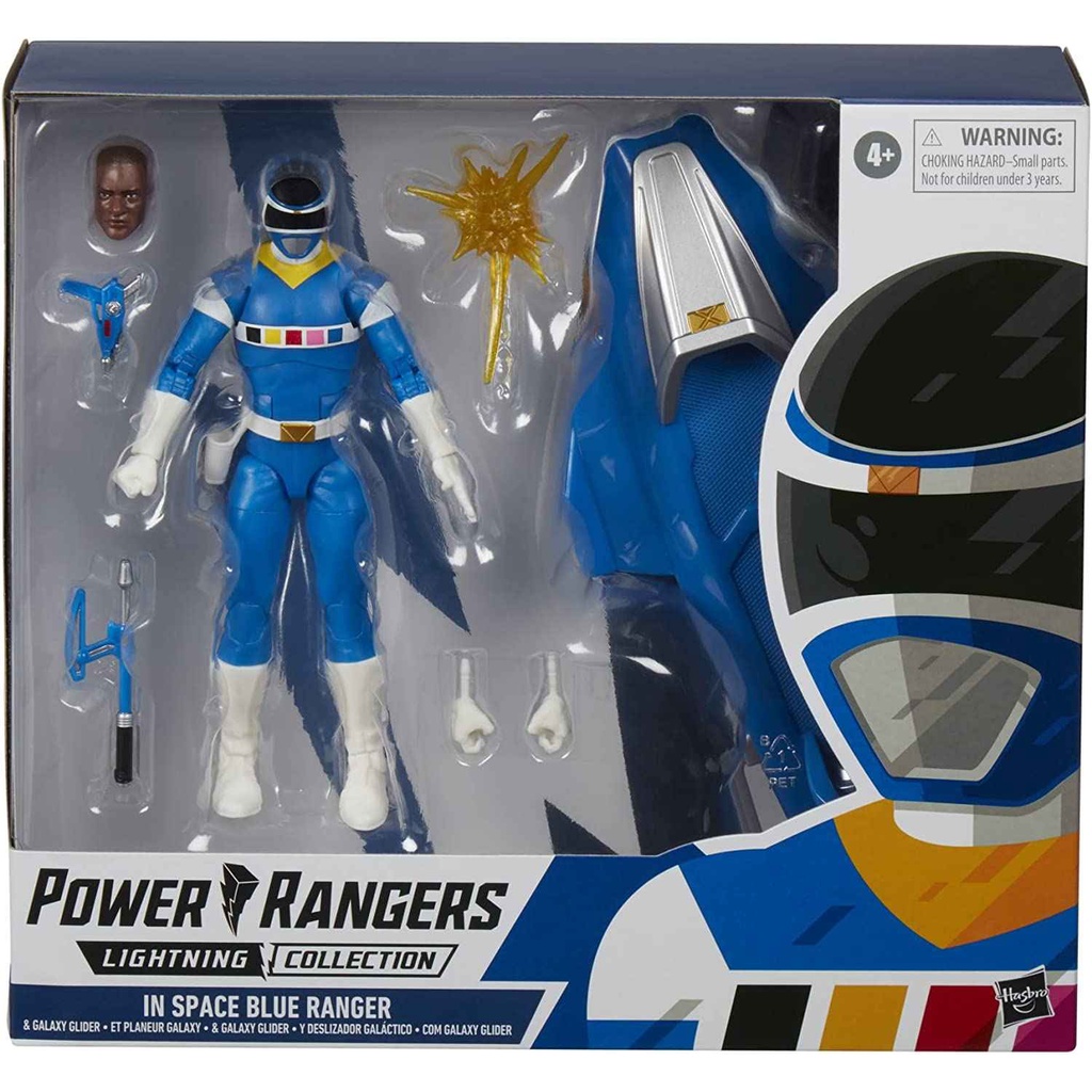 Power Rangers Lightning Collection in Space Blue Ranger Galaxy Glider