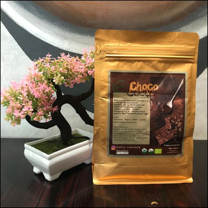 

BUBUK COKLAT ORGANIK CHOCO COCOA POWDER DARK - 500GR