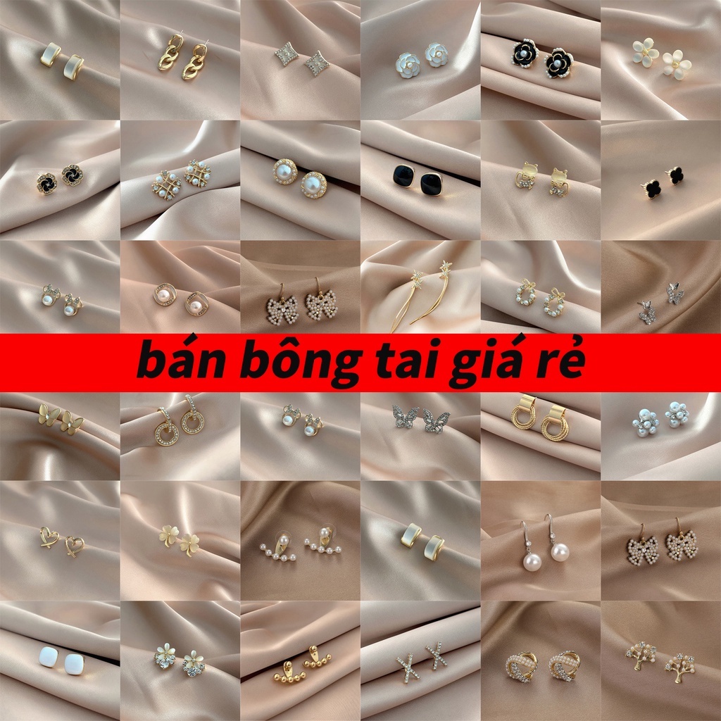 Anting Mutiara Bahan metal Gaya Korea Untuk Wanita