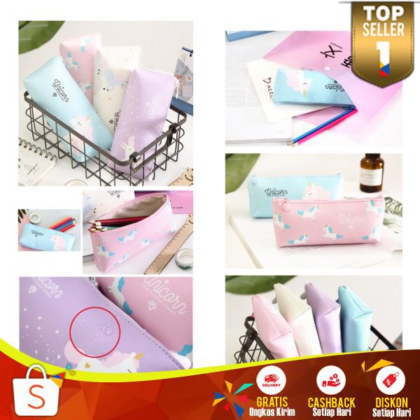 

Tempat Alat Tulis AT 08 Kotak Pensil Little Unicorn Terbaru Lucu Anak Cewek Menarik Unik Serbaguna