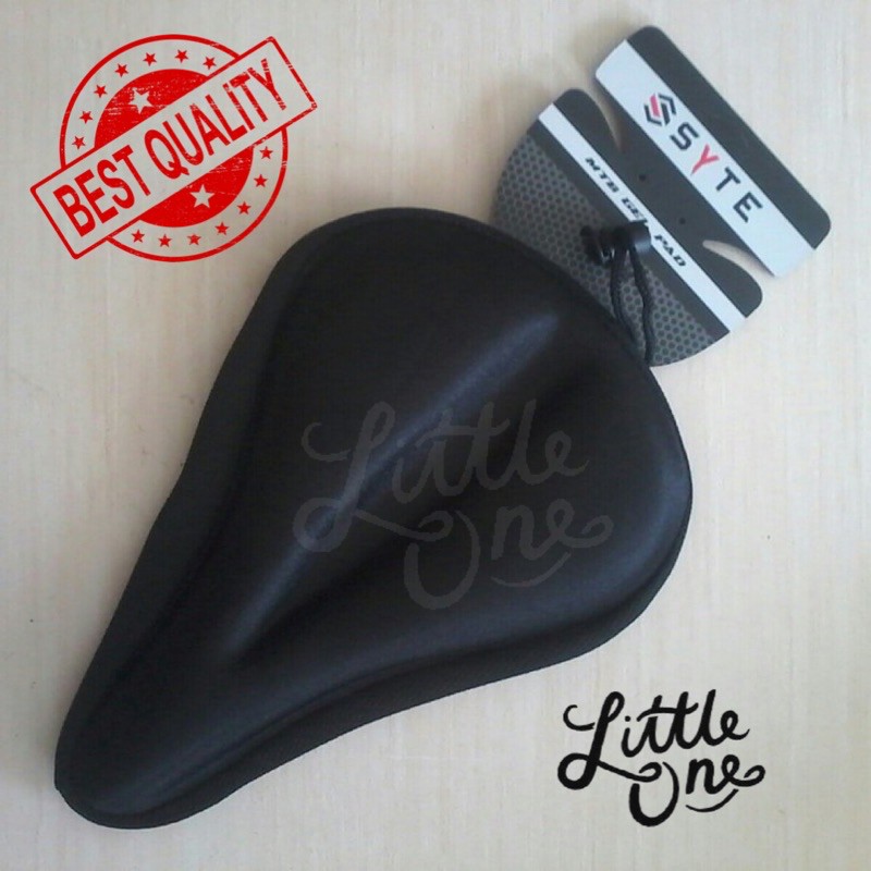 Sarung Jok /Cover Saddle Sepeda Hitam Empuk - SYTE