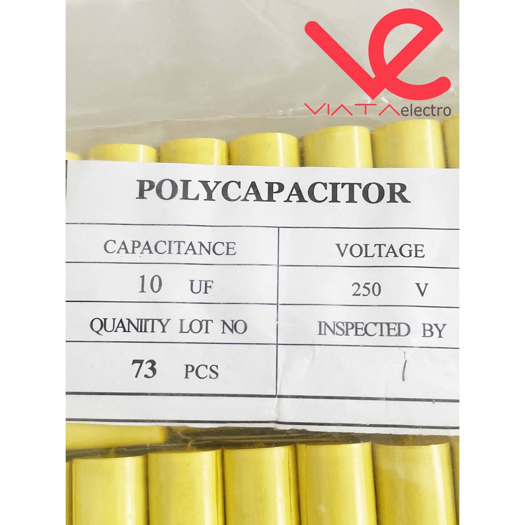 MKP 106 250V AUDIOPHILER 10UF KAPASITOR MILAR 250V MKP106 POLYCAPACITOR