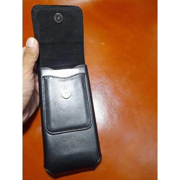 Dompet Hp Pinggang Single Kulit Sapi Asli