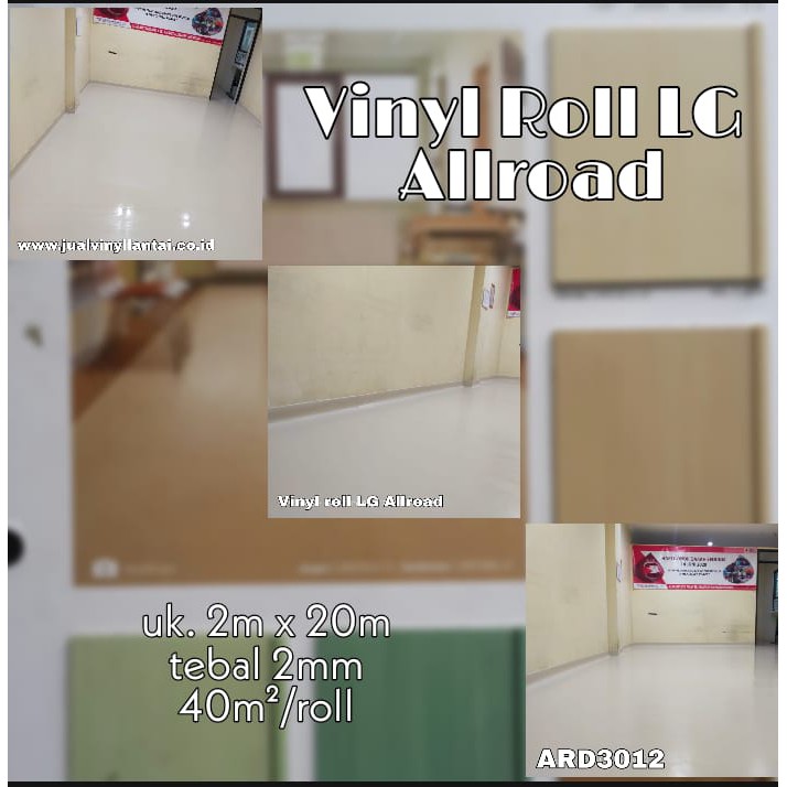 Vinyl Roll Rumah Sakit LG HAUSYS Anti Bakteri